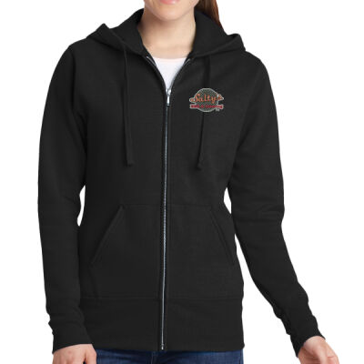 Salty's - Ladies Classic Full Zip Hooded Sweatshirt Thumbnail