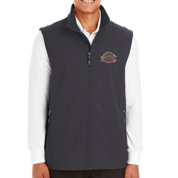  Salty's - Men's Cruise Two-Layer Fleece Bonded Soft Shell Vest Thumbnail